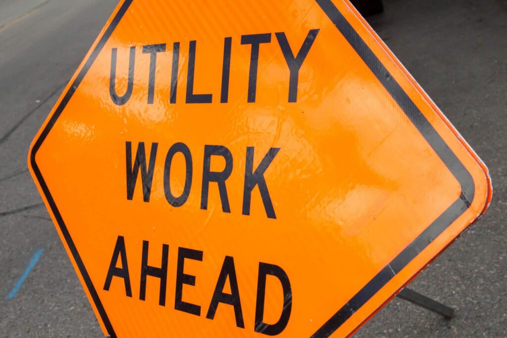 Portions of North Broadway Street to be closed for utility-related work