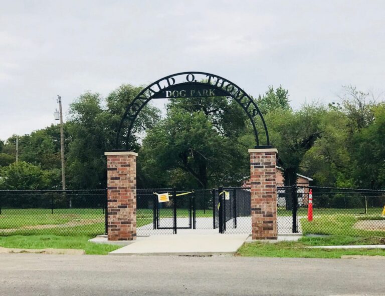 Dog park in Pittsburg, KS