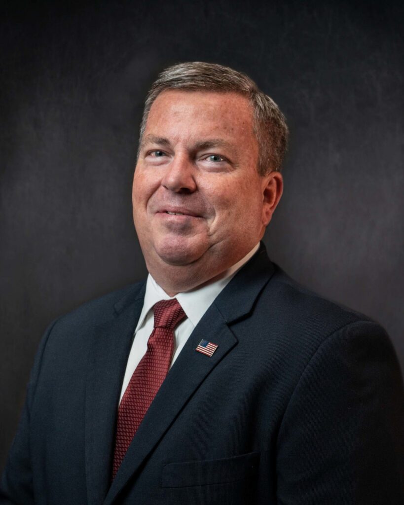 Commissioner Stu Hite in Pittsburg, Kansas.