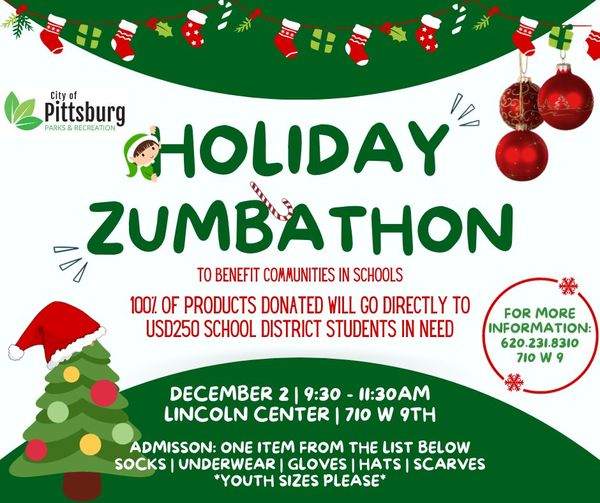 Holiday Zumbathon