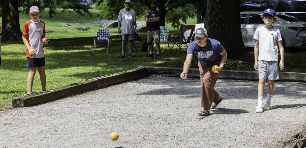Bocce Ball, Lincoln Park, Pittsburg Kansas