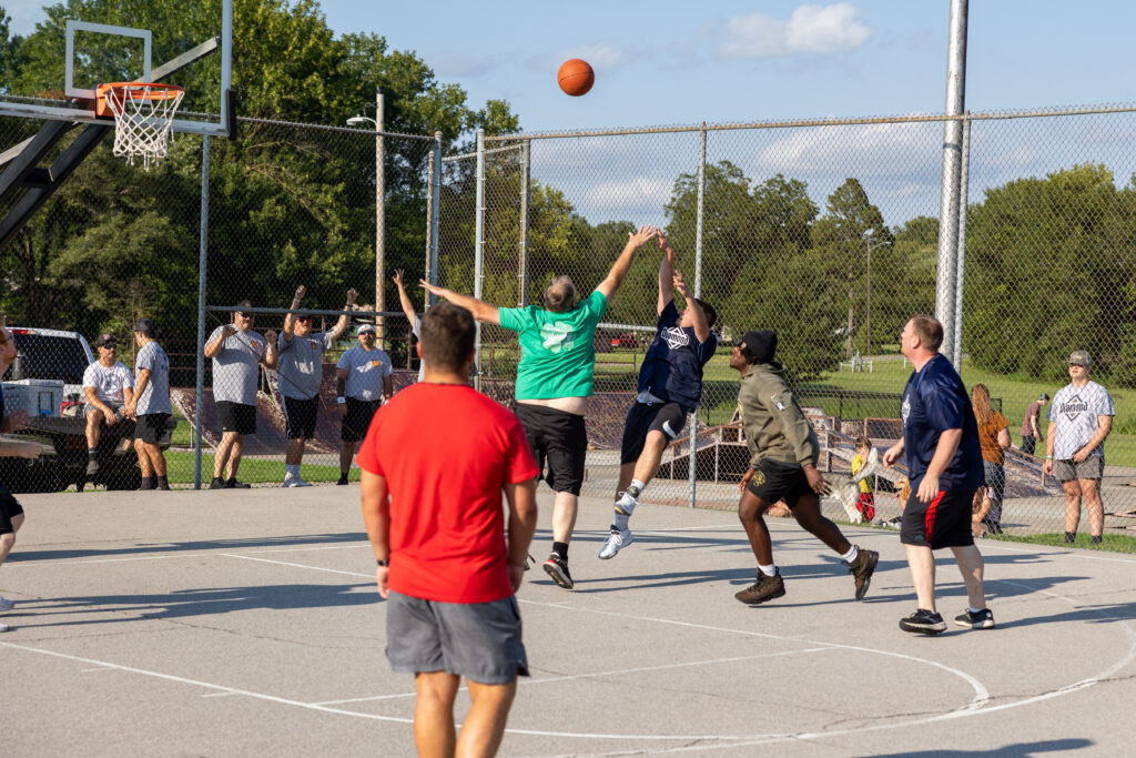 Schlanger Park, Basketball Courts, Pittsburg Kansas