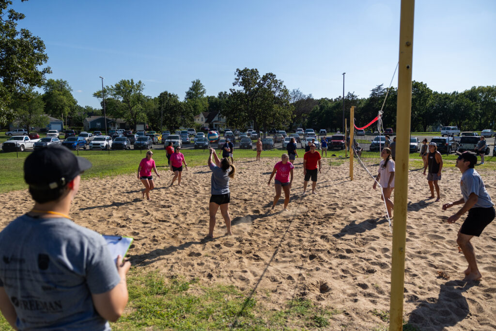 Sand Volleyball, Aquatic Center, Pittsburg Kansas