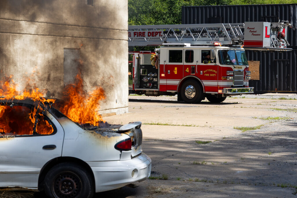 Fire Training, Pittsburg Kansas