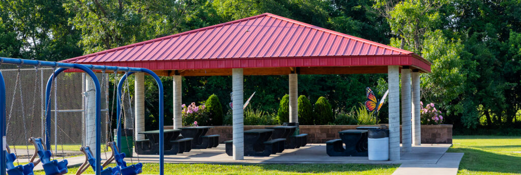 Schlanger Park Pavilion, Pittsburg Kansas